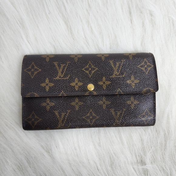 AUTH VINTAGE LOUIS VUITTON long wallet in monogram - Picture 14 of 14